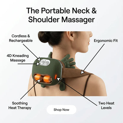 Heat Therapy Neck & Back Massager