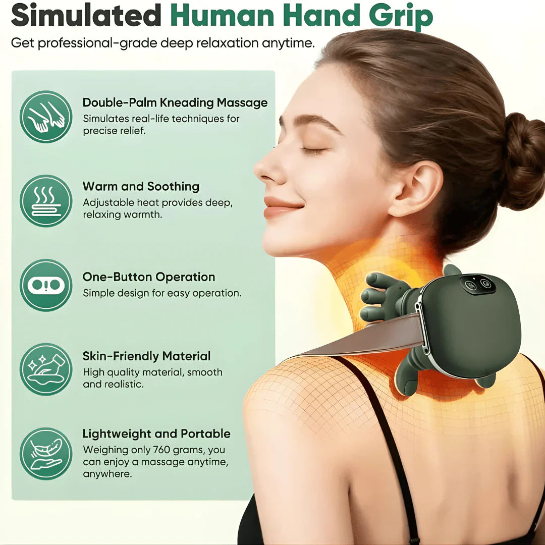 Heat Therapy Neck & Back Massager