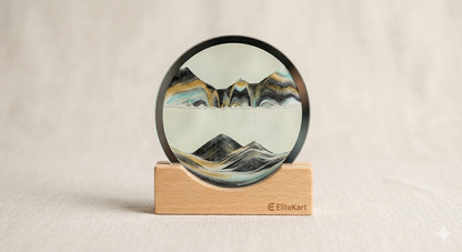 3D Moving Sand Art – Relaxing Decor Piece 🌊”