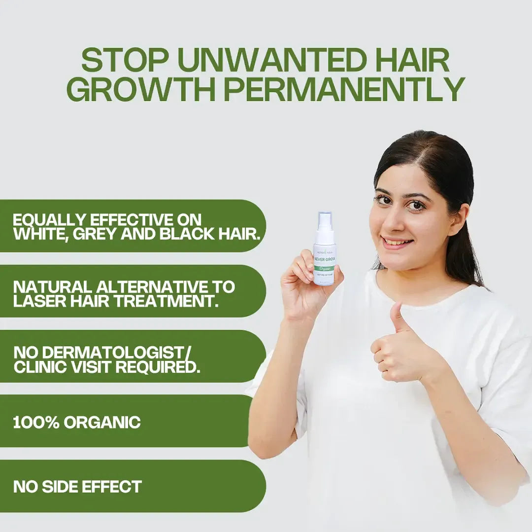 ✨ Never Grow Hair Serum. | Buy 1 Get 1 FREE