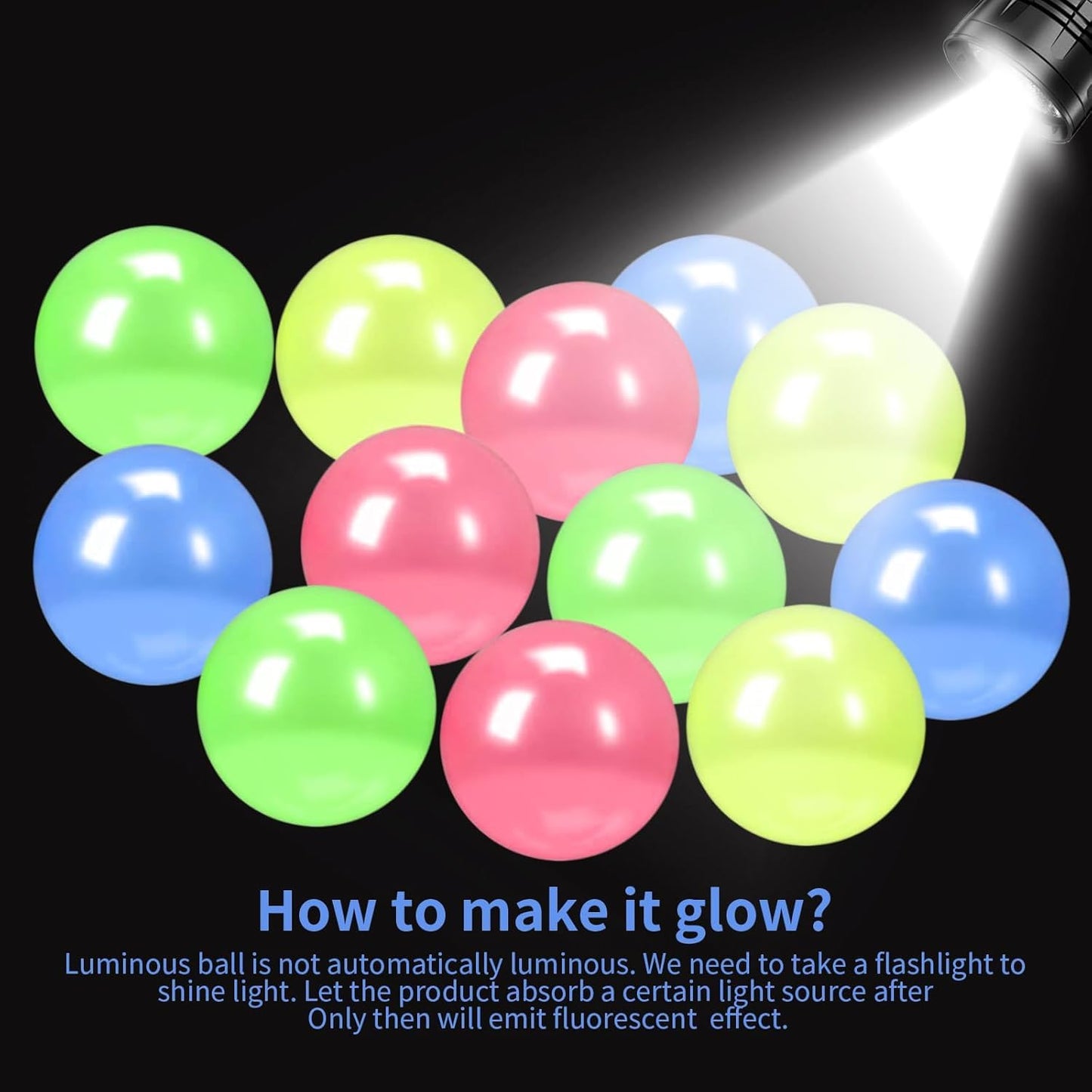 MagicGlow Sticky Balls
