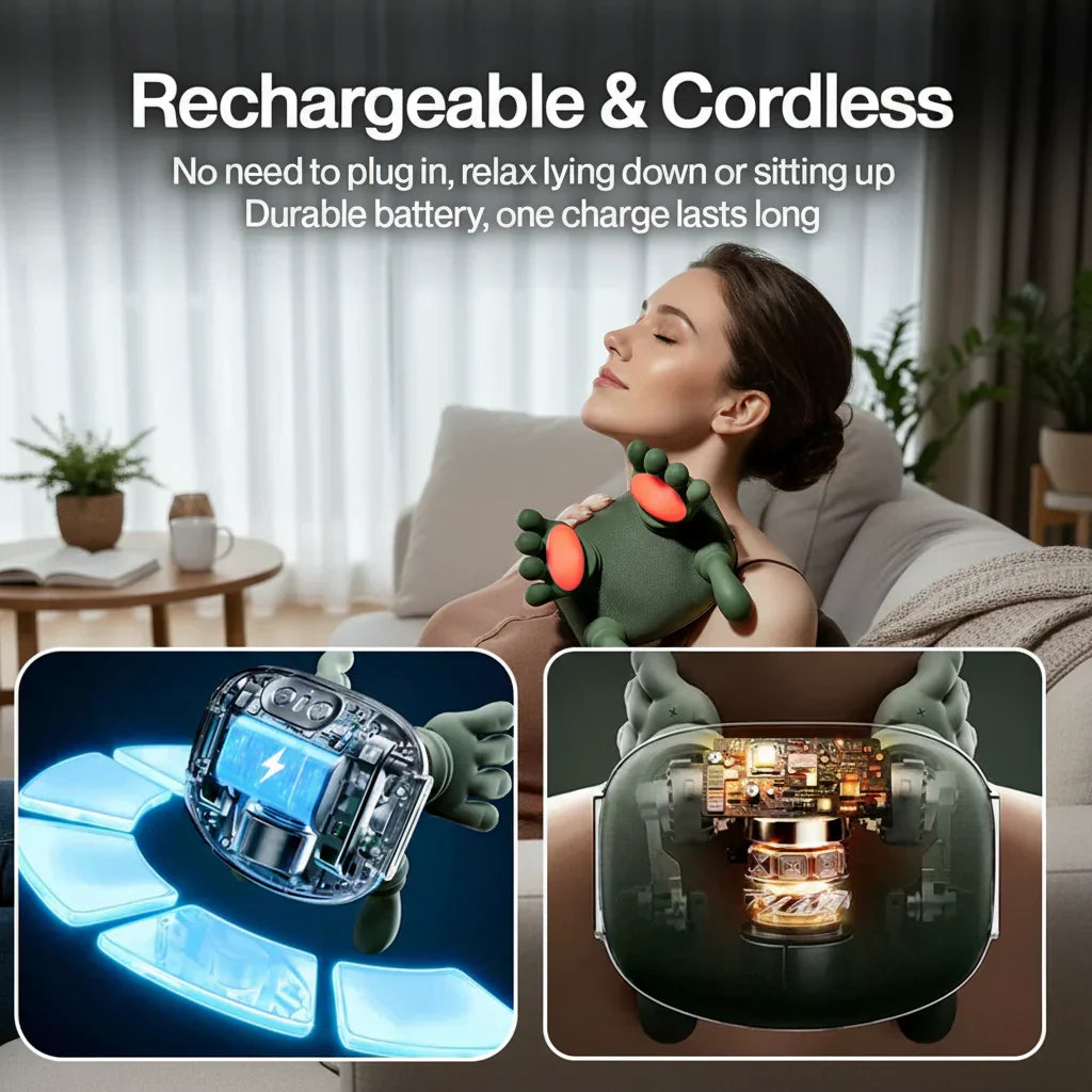 Heat Therapy Neck & Back Massager