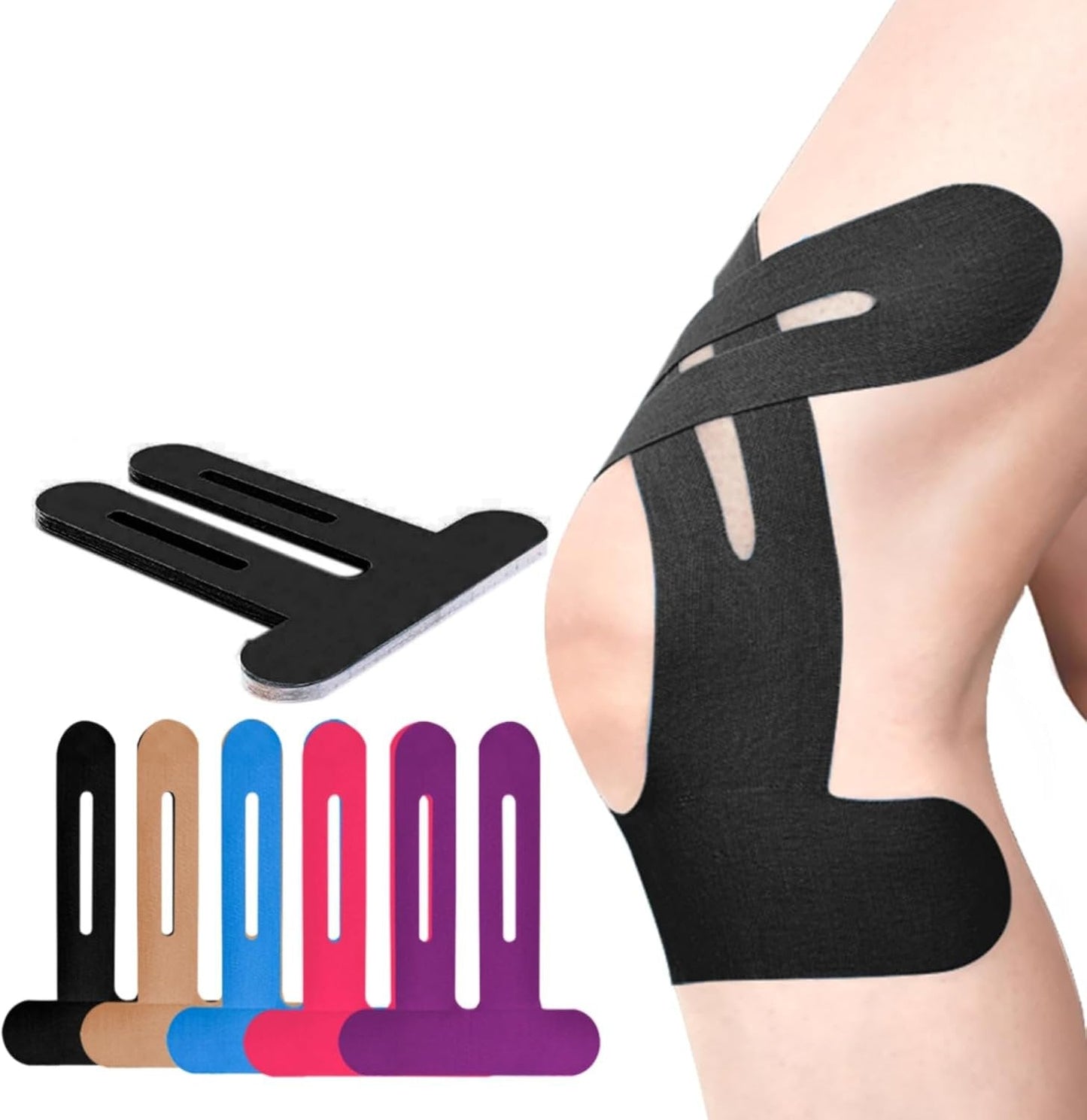10pcs Precut Kinesiology Tape For Knees – Buy 1 Get 1 Free