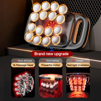 DeepRelief™ 16-Head Muscle Massager