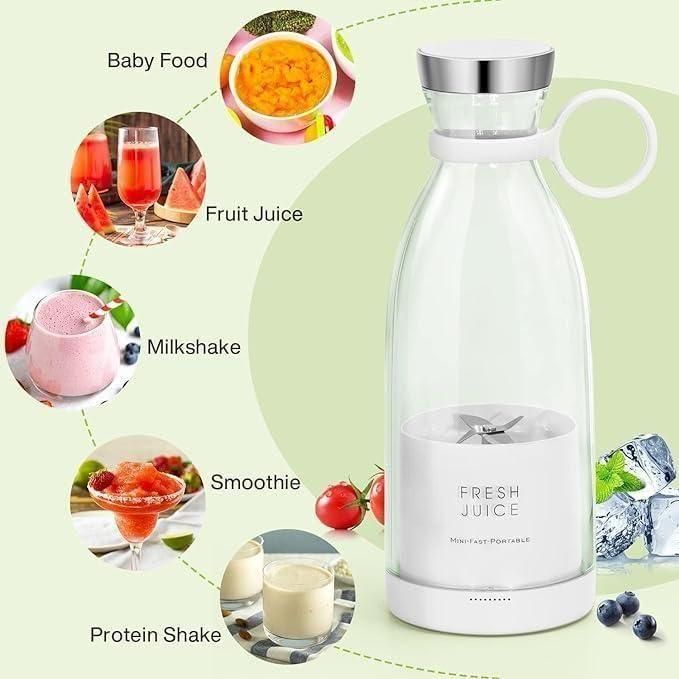 BlendGo™ Portable Mini Juice Blender | USB Rechargeable Smoothie Maker