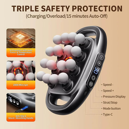 DeepRelief™ 16-Head Muscle Massager