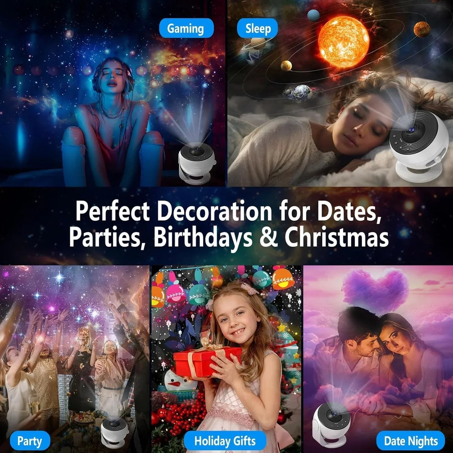 GalaxyDream™ | 13-in-1 Galaxy Star Projector