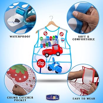 Waterproof Toddler Sleeveless Apron