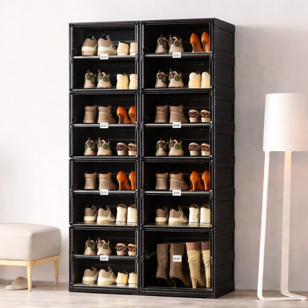 🔥 Premium Shoe Rack Shelf 8 Layer | BOGO & 5-Year Warranty!