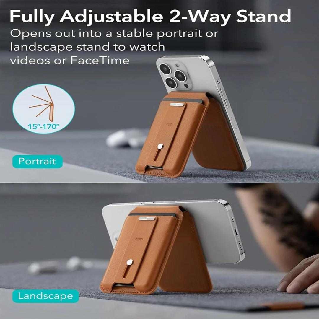 MagSafe Smart Wallet Stand with Find My Tracker