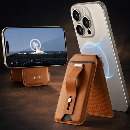 MagSafe Smart Wallet Stand with Find My Tracker