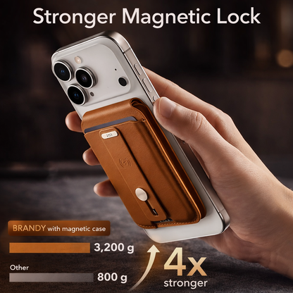 MagSafe Smart Wallet Stand with Find My Tracker