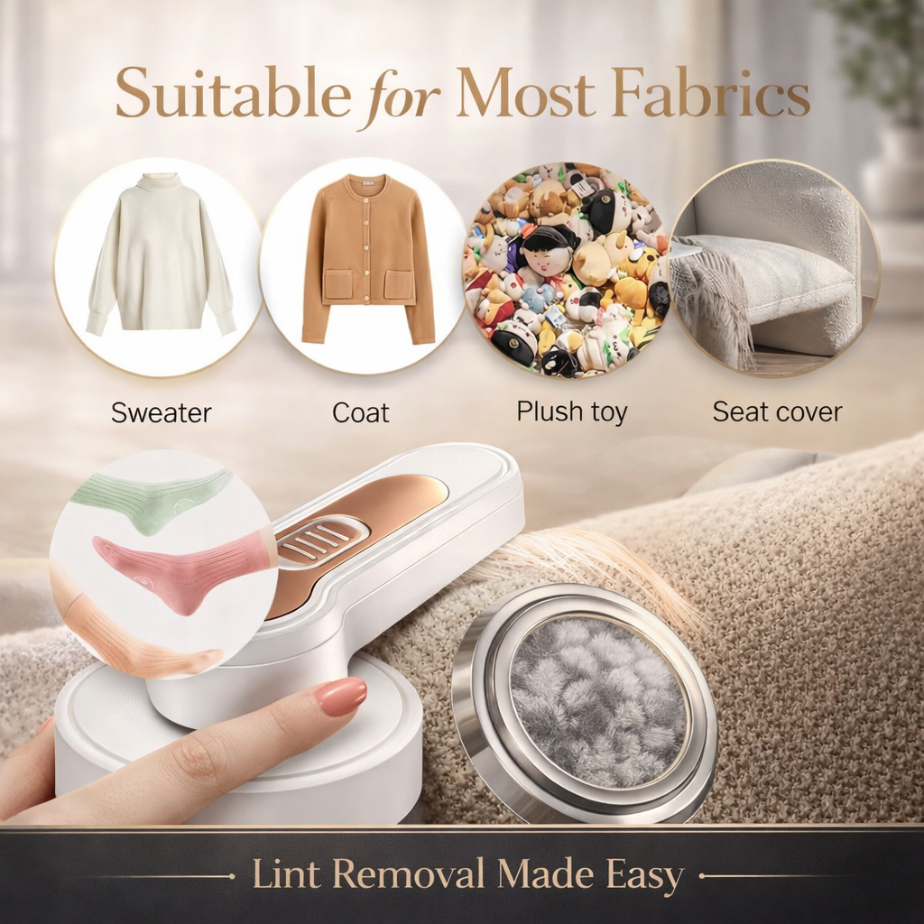 LintPro™ Electric Fabric Lint Remover & Shaver