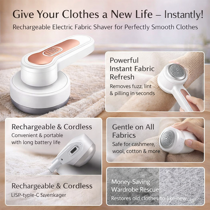 LintPro™ Electric Fabric Lint Remover & Shaver