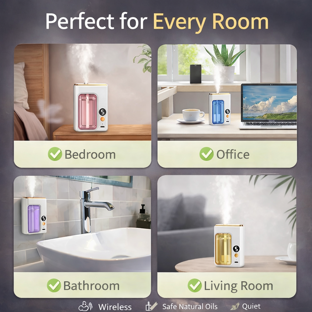 Automatic Aromatherapy Diffuser - Essential Oil