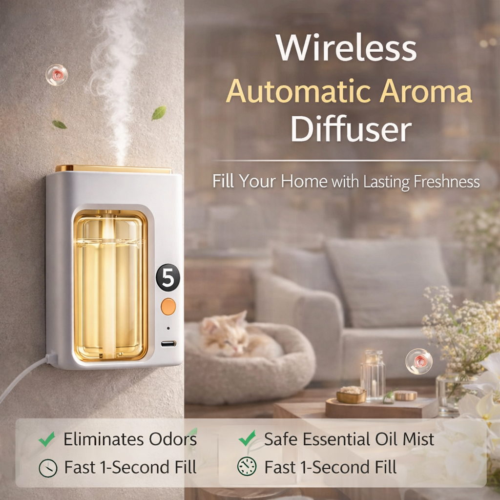 Automatic Aromatherapy Diffuser - Essential Oil