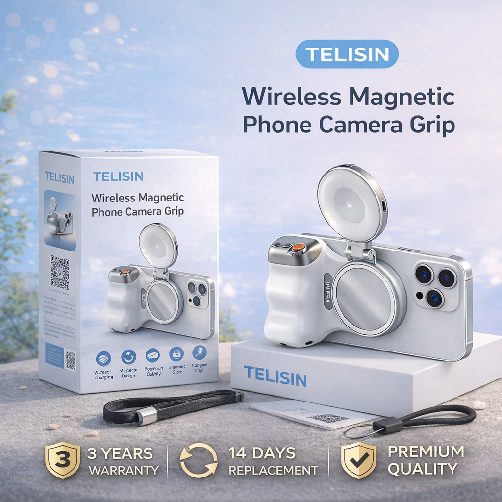 Magnetic Phone Grip with (Influencer Kit)