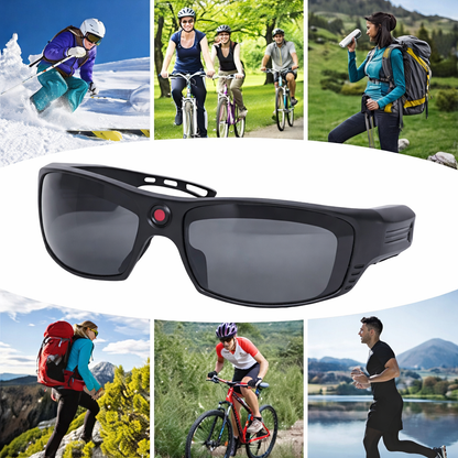Smart HD Eyeglasses with Built-in Camera