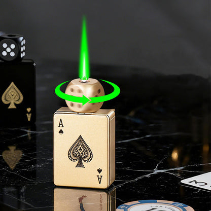 FlameX Pro – Green Fire Windproof Lighter