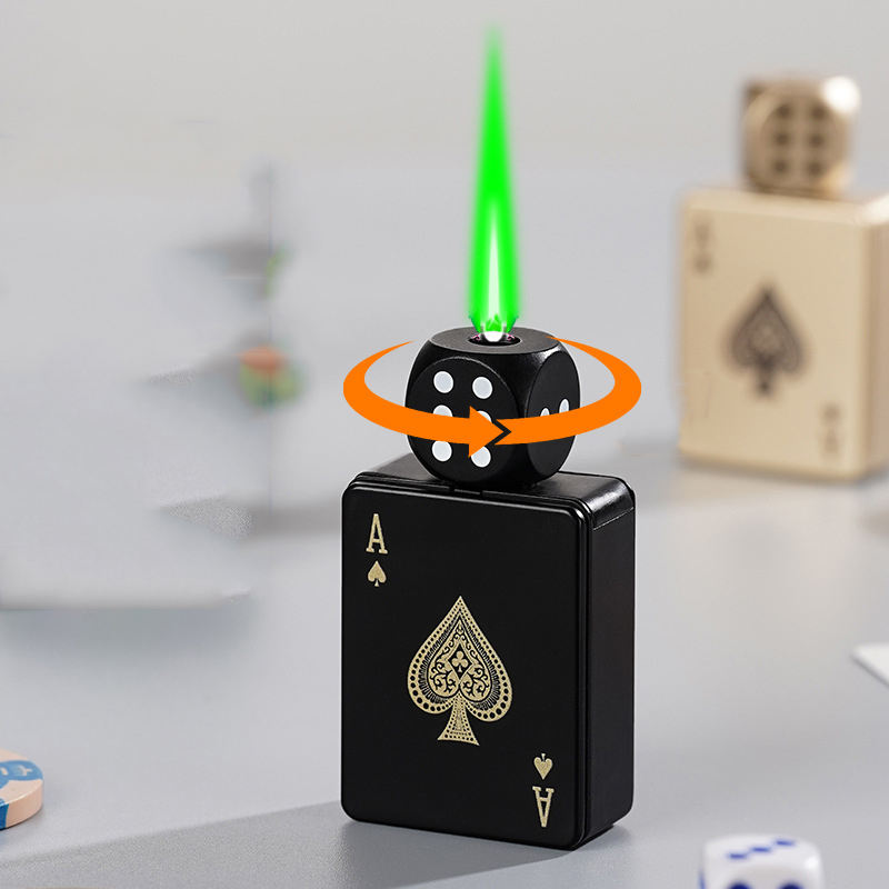 FlameX Pro – Green Fire Windproof Lighter