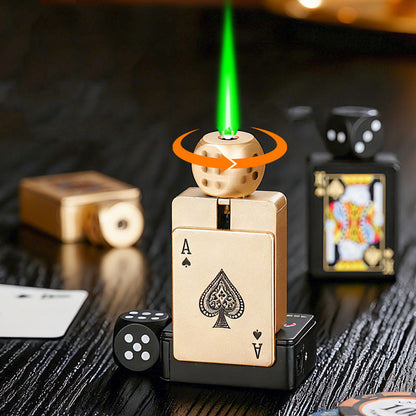 FlameX Pro – Green Fire Windproof Lighter