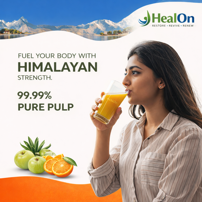 🌿HealOn™ – Sea Buckthorn Juice (Pulp) Vitamin C | Immunity & Skin Glow
