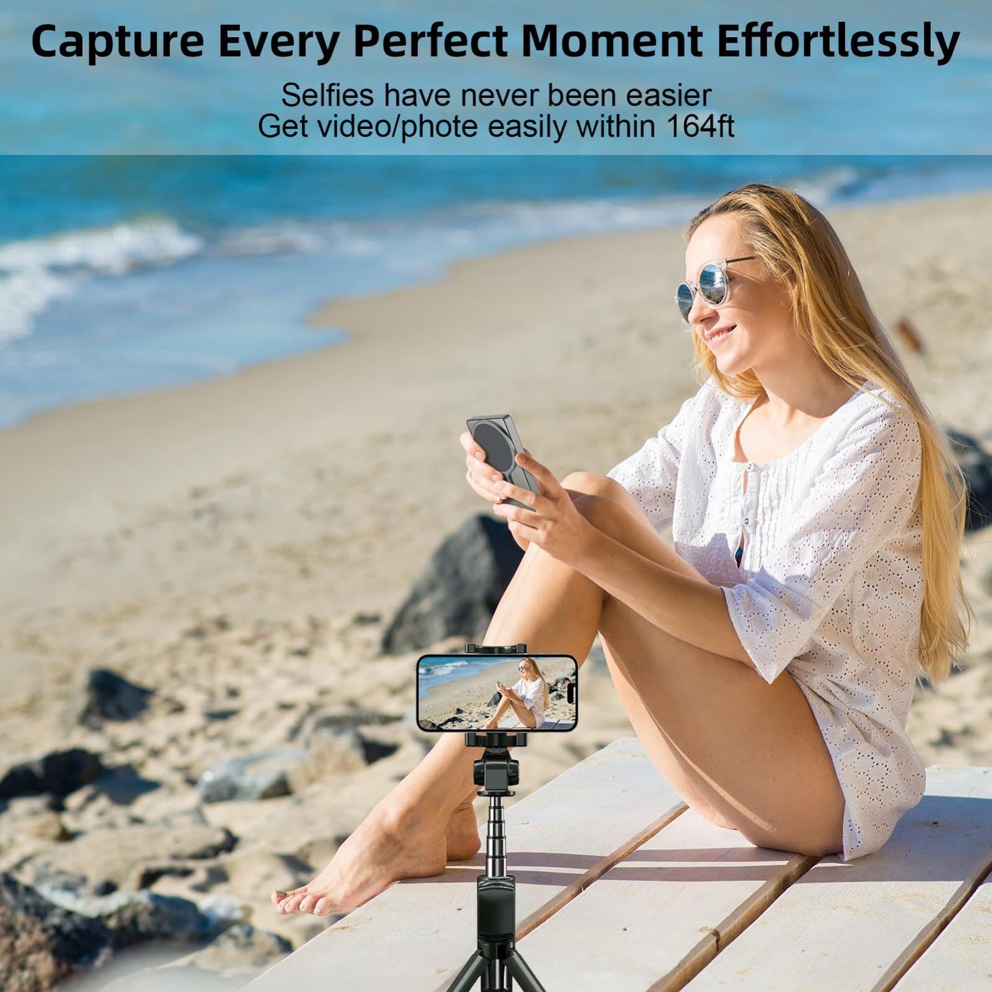 Wireless Magnetic Rear Camera Selfie Screen