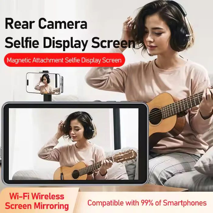 Wireless Magnetic Rear Camera Selfie Screen