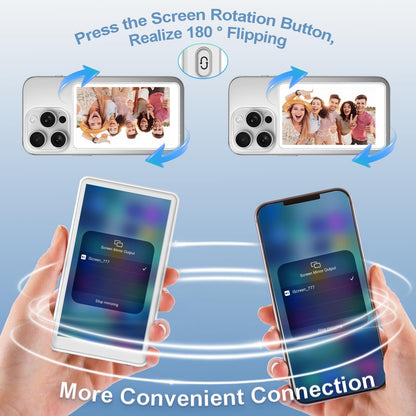 Wireless Magnetic Rear Camera Selfie Screen