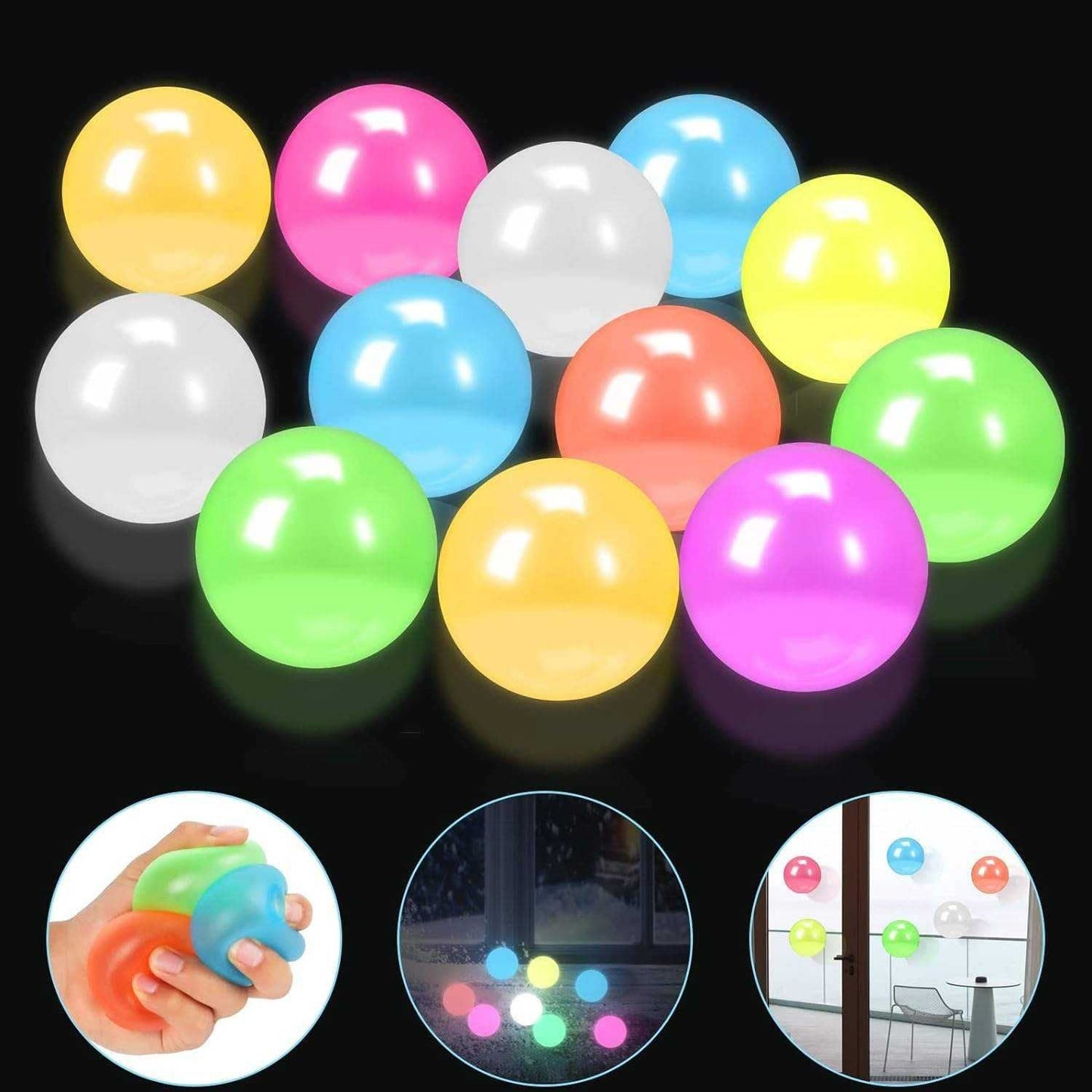 MagicGlow Sticky Balls