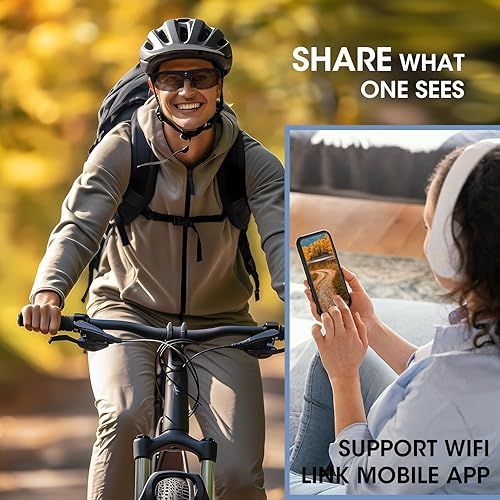 Smart HD Eyeglasses with Built-in Camera