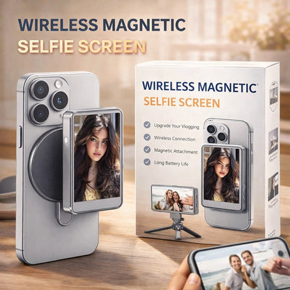 Wireless Magnetic Rear Camera Selfie Screen