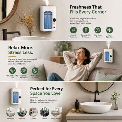 Automatic Aromatherapy Diffuser - Essential Oil