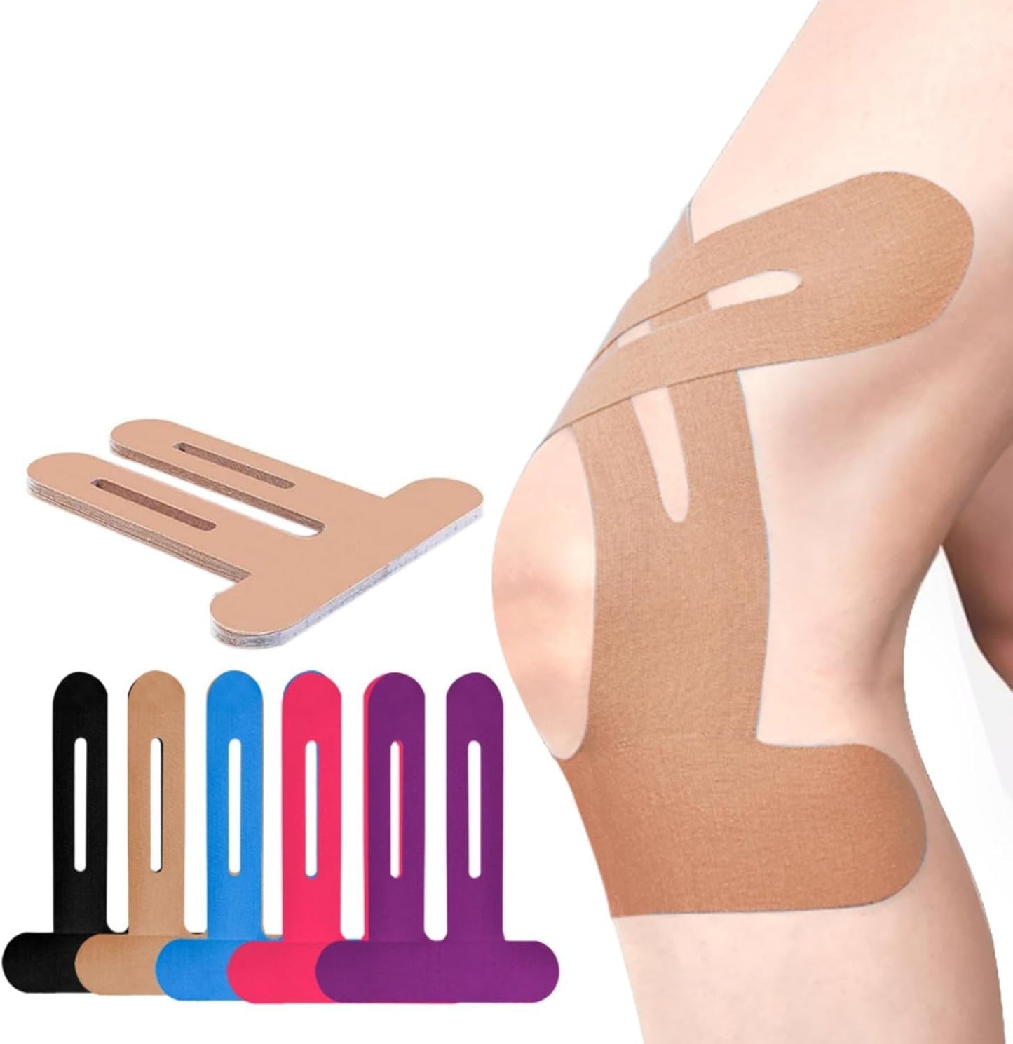 10pcs Precut Kinesiology Tape For Knees – Buy 1 Get 1 Free