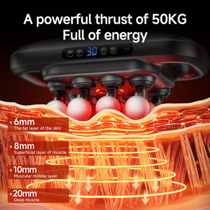 DeepRelief™ 16-Head Muscle Massager