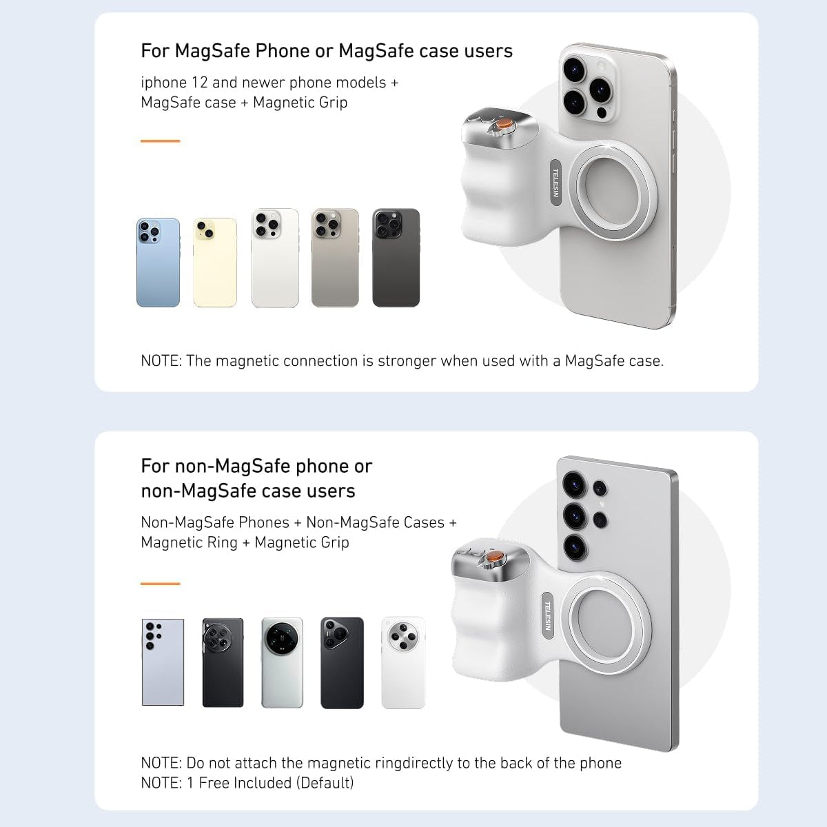 Magnetic Phone Grip with (Influencer Kit)