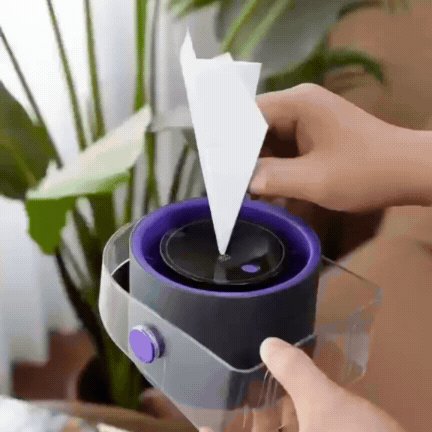 Mini Rechargeable Desk Fan with Touchscreen