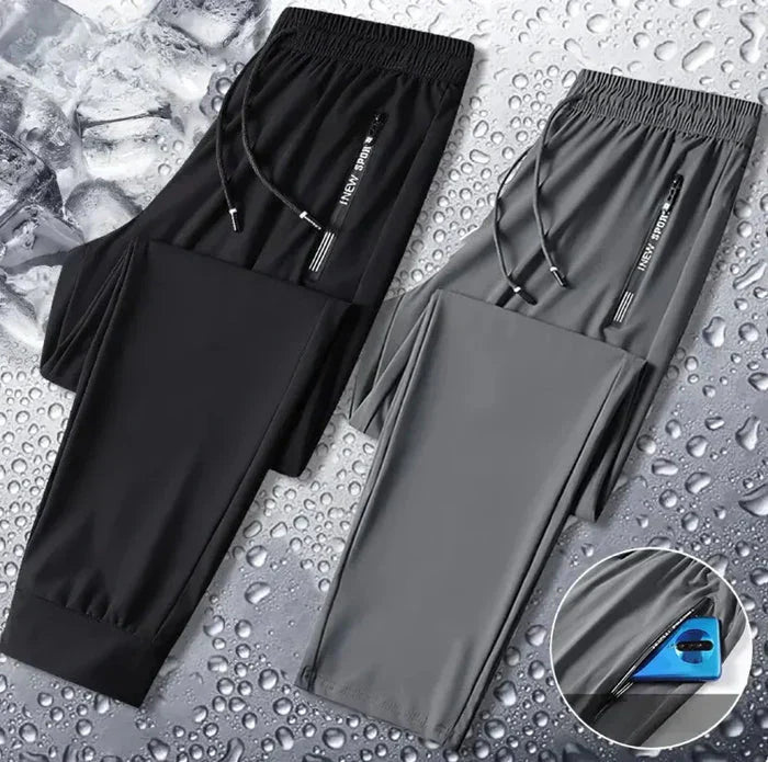 Pack of 3 Mega-Offer 😍 Premium-Quality Smooth Soft Stretch Lycra Pants (Black, Grey And Dark Blue)