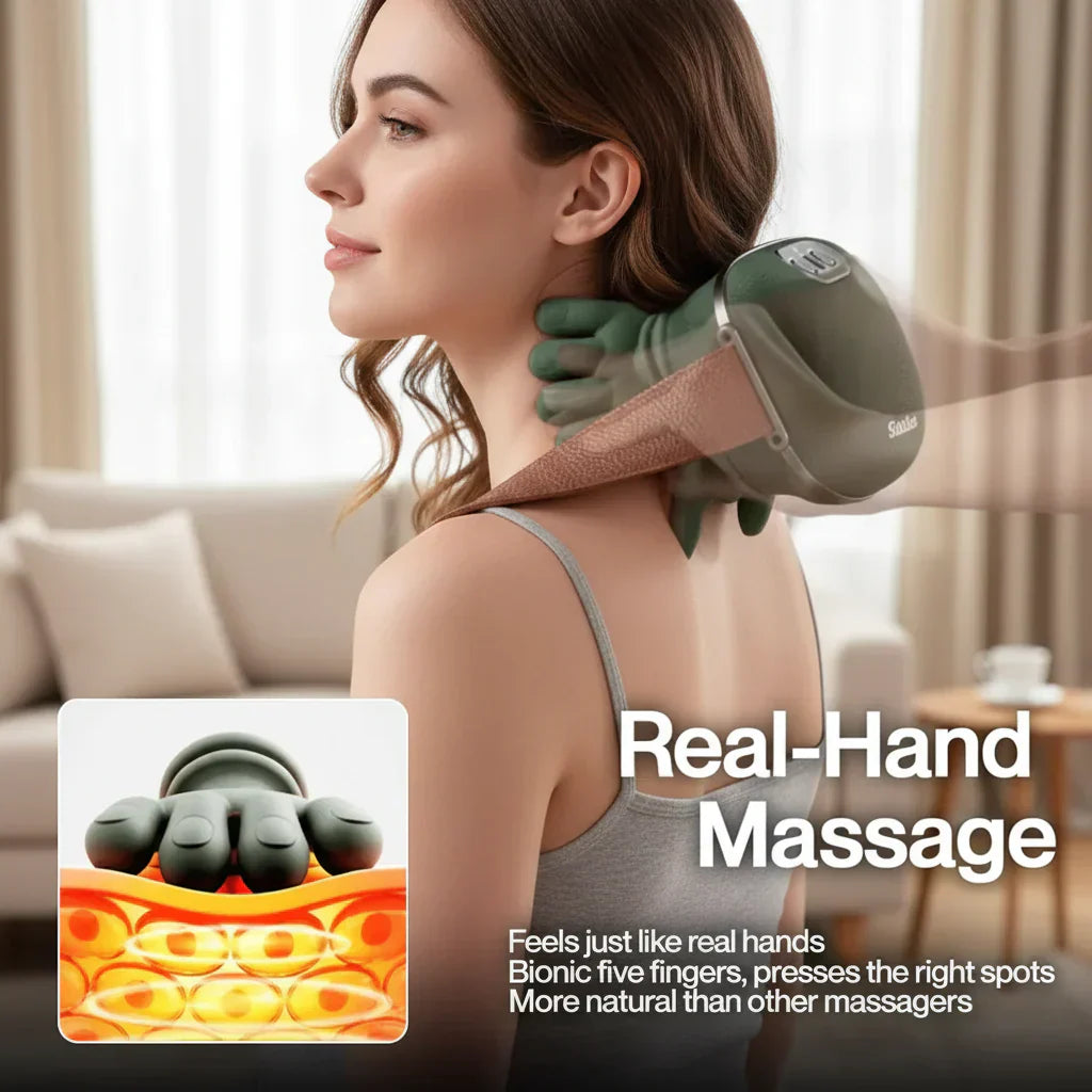 Heat Therapy Neck & Back Massager