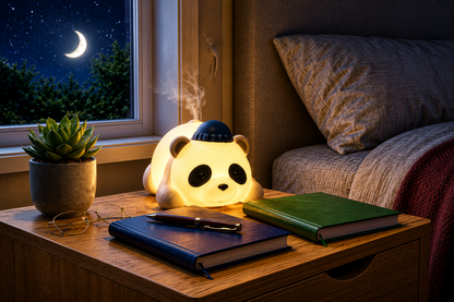 Squishy Sleeping Panda LED Night Light
